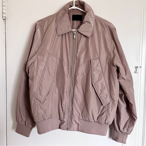 Oak and Fort - fall preppy bomber jacket - Picture 1 of 3